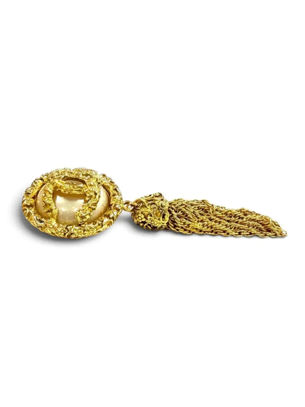 Chanel Cc Logo Clip-On Earrings Metal #357901C22B